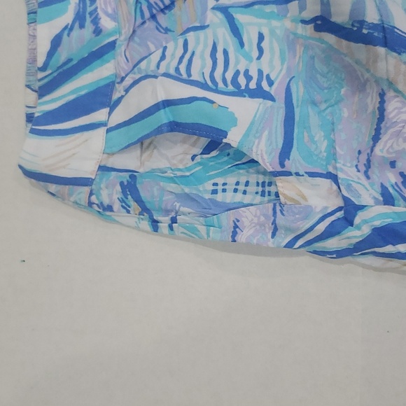 Lilly Pulitzer Dahlia Short in Light Lilac Verbena Aboat Time Size Small - Picture 5 of 5